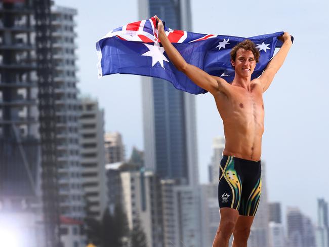 The Commonwealth Games will be the biggest event to hit Queensland this year and champion swimmer Cameron McEvoy is ready. Picture: Adam Head