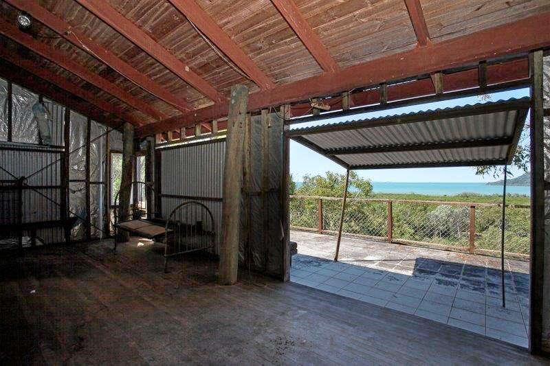 The simplistic interior of the Ball bay house. Picture: Contributed