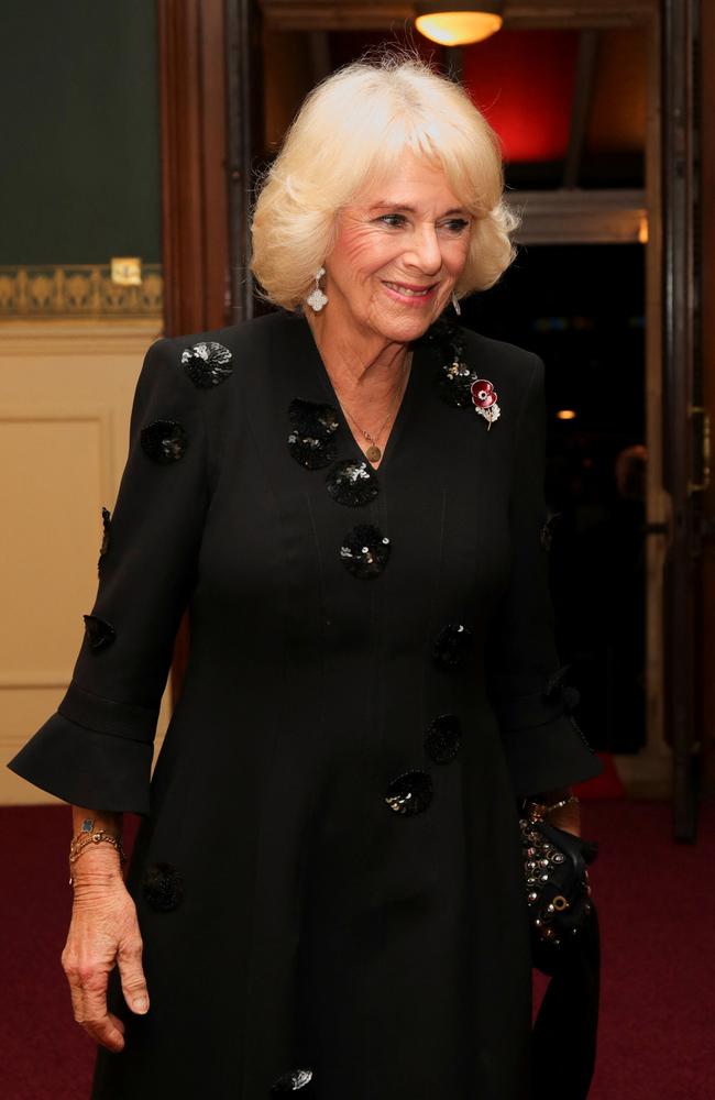 Camilla, Queen Consort attends the Royal British Legion Festival of Remembrance. Picture: Getty Images