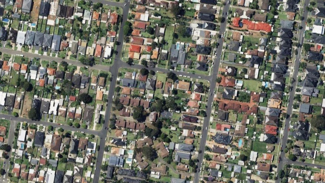 The long-established suburb of Bankstown in Western Sydney. Picture: Google Earth