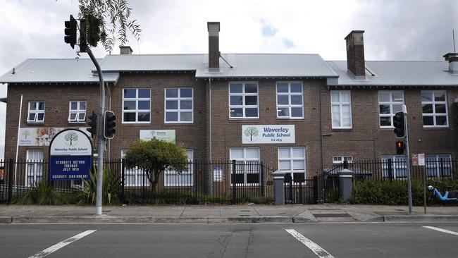 Waverley Public School, where an internal ‘car line’ will help crack down on early pick-ups. Picture: John Appleyard