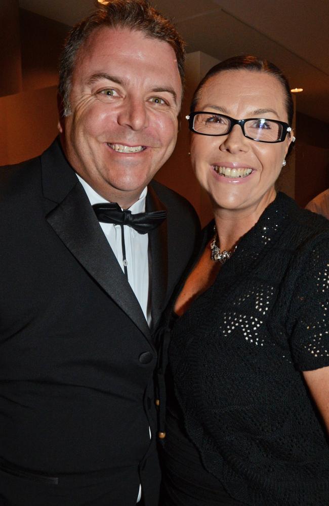 Brett and Simone McCallum at the Starlight Ball 2014 Starlight Foundation ball at the Sofitel Gold Coast Broadbeach. Picture: Regina King.