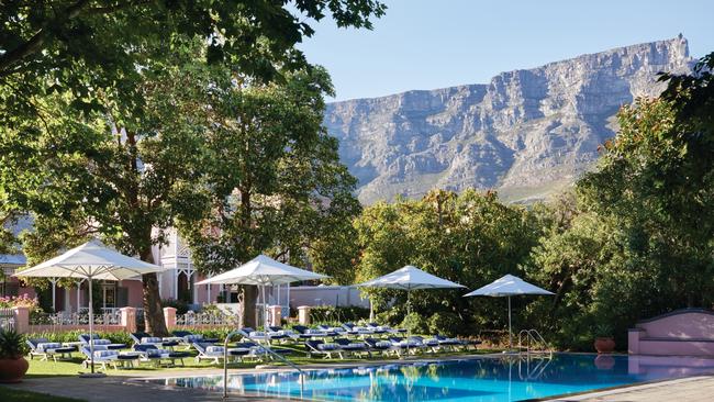 Mount Nelson Hotel in Cape Town, South Africa.