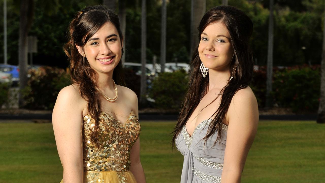 Fab Formal; Palmerston Senior College at the SkyCity Grand Ballroom. Haylea Gusling, and Kaila Wilbraham.