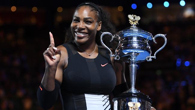 Will you vote for Serena Williams as tennis’ greatest player of all time? Picture: AAP