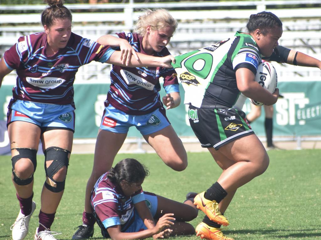 The CQ Capras underage teams first games at Browne Park, Rockhampton, on February 25, 2023.