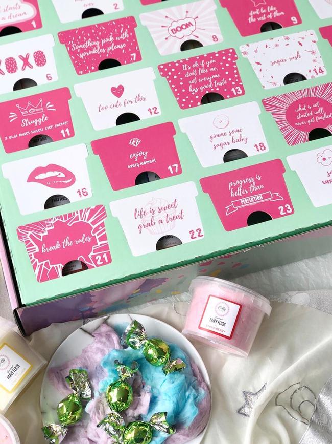 Fluffy Crunch’s Fairy Floss Advent Calendar. Picture: Supplied