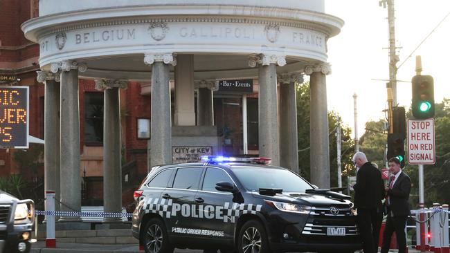 The spate of stabbings rocked Melbourne’s eastern suburbs. Picture: David Crosling