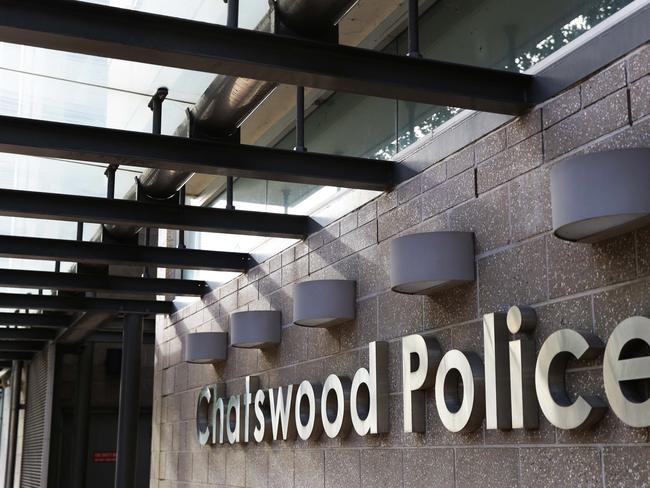 Generic shots of the Chatswood police station from the street for use as general crime story pics.