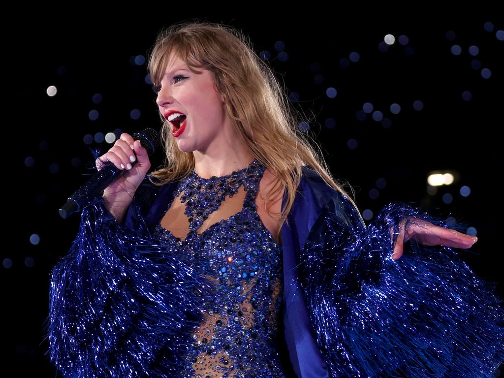 Taylor Swift performing at the Melbourne Cricket Ground last month. Picture: Getty Images