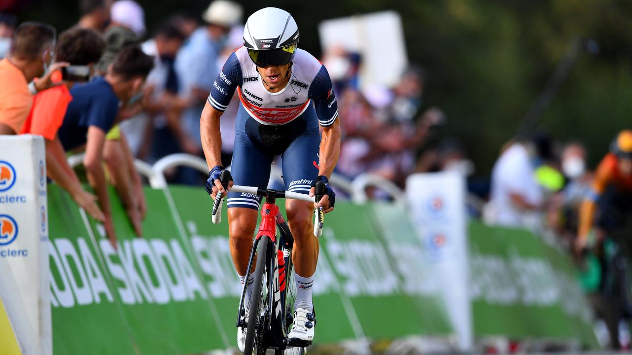 Tour de France Tadej Pogacar wins Australian Richie Porte third