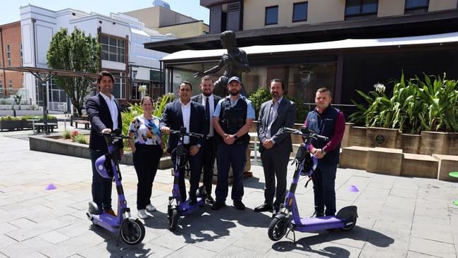 Georges River Council has launched a 12-month shared e-scooter trial. Picture: Georges River Council