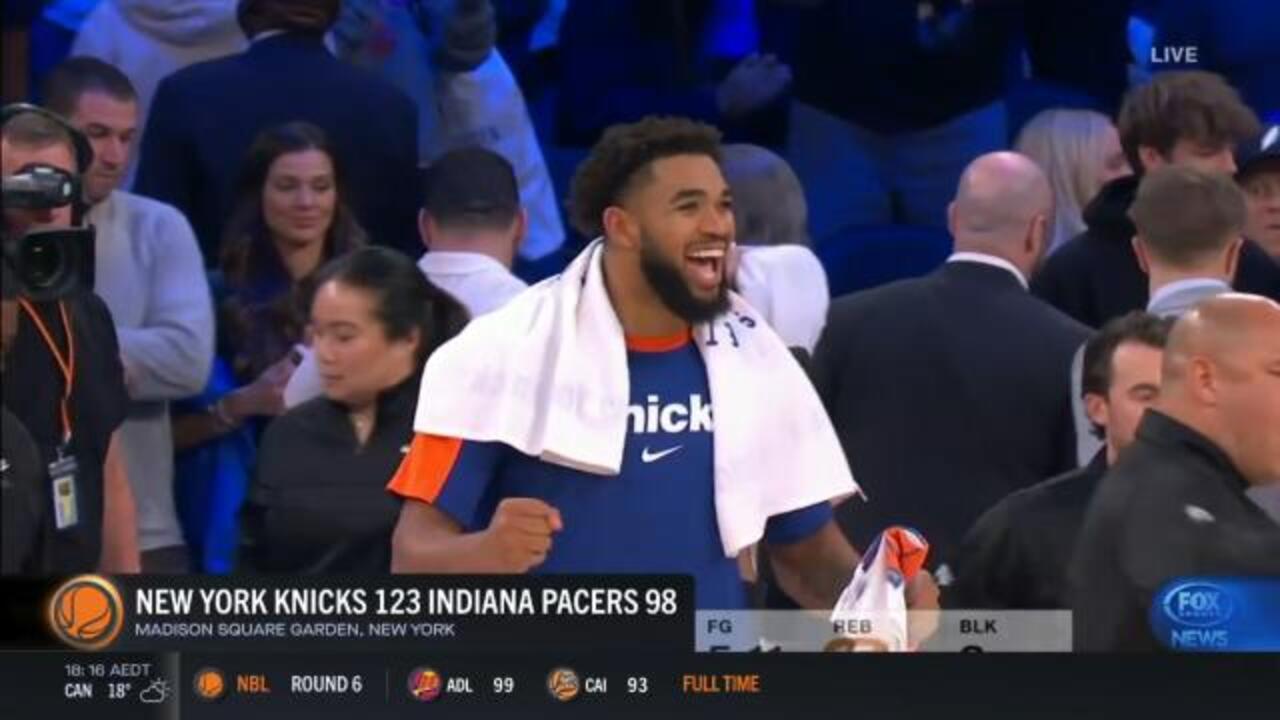 KAT shines in Knicks home debut