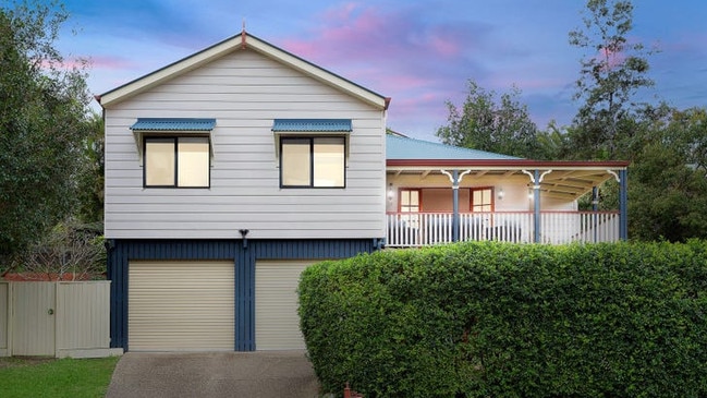 Houses in Arana Hills are among Brisbane’s top 30 for investors, according to the realestate.com.au list, with this four bedder at 20 Blackwood Drive now priced between $950,000 and $1m.