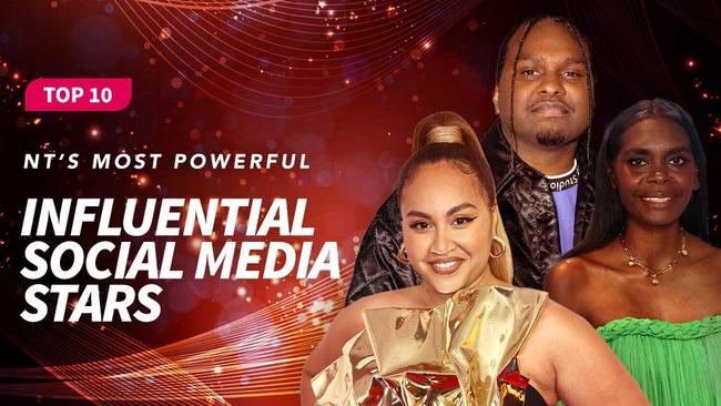 Counting down the Top 10 social media influences, the NT News is taking a look at everyone from musicians to former reality TV stars and models for its annual NT’s Most Powerful list.