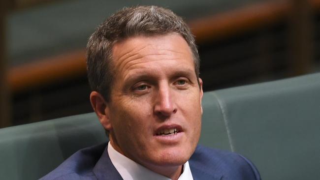 Labor backbench MP Josh Wilson reacts during House of Representatives Question Time at Parliament House in Canberra, Thursday, February 14,  2019. (AAP Image/Lukas Coch) NO ARCHIVING