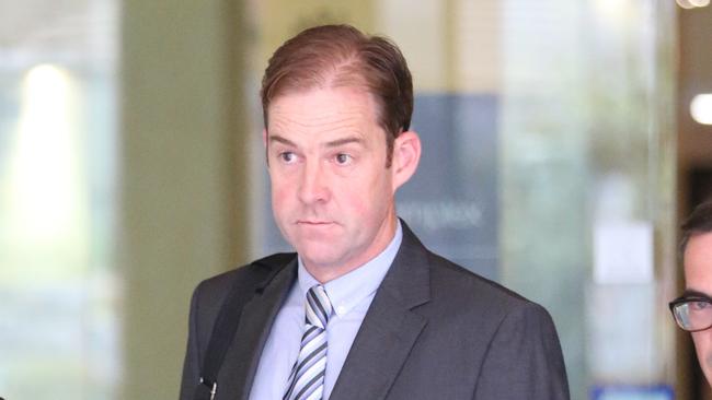 Andrew Dadley is on trial for allegedly raping a woman in 2016. Picture: John Grainger