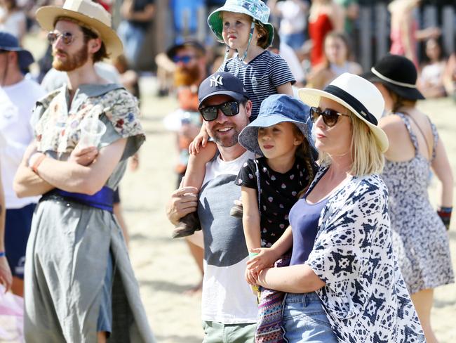 Falls Festival Day 3 at Marion Bay, New Years Eve. PICTURE: MATT THOMPSON