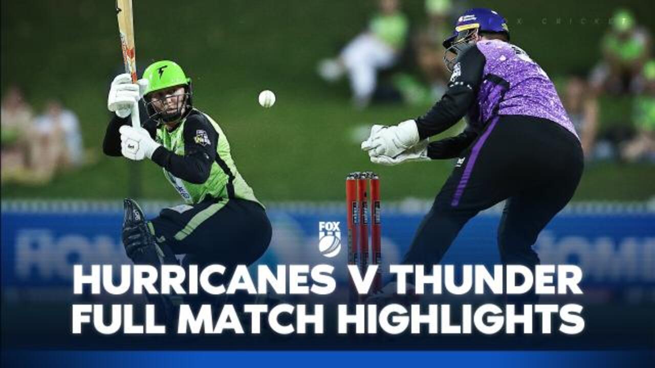 Hurricanes v Thunder: Full Highlights