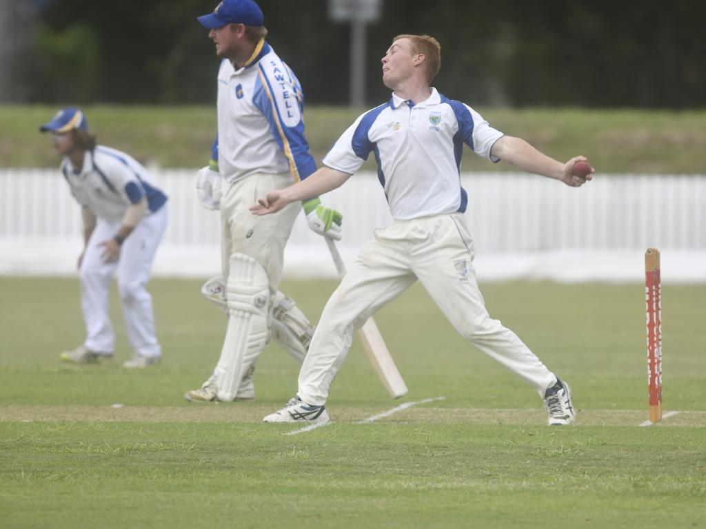 Action in NCCC Premier League between Harwood and Sawtell at Harwood Oval. Photos: Adam Hourigan