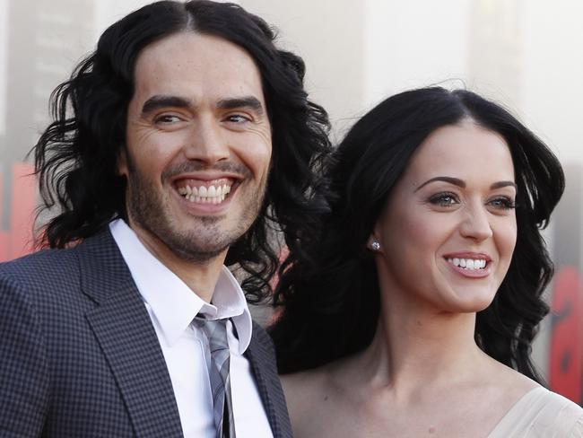 Katy Perry called her ex-husband, Russell Brand, “Rasputin”. Picture: AP