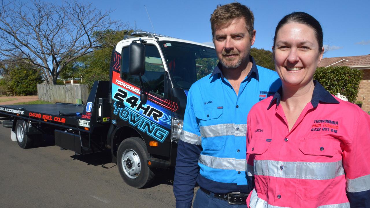 Shane and Linda Petersen have started up Toowoomba 24hr Towing, which caters the full state of Queensland. Shane has more than 15 years experience in the industry within the Darling Downs. Tuesday, June 28, 2022. Picture: Morgan Burley