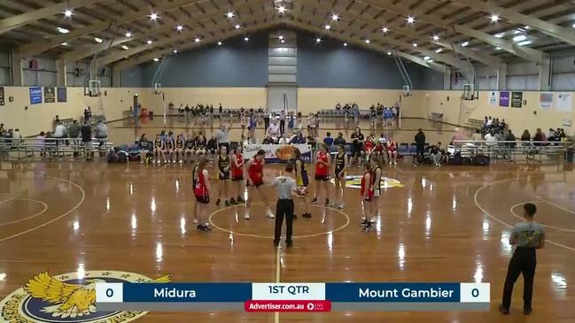 Replay: SA Country Basketball Championships (Under-18 division 1 girls - Mildura v Mount Gambier)