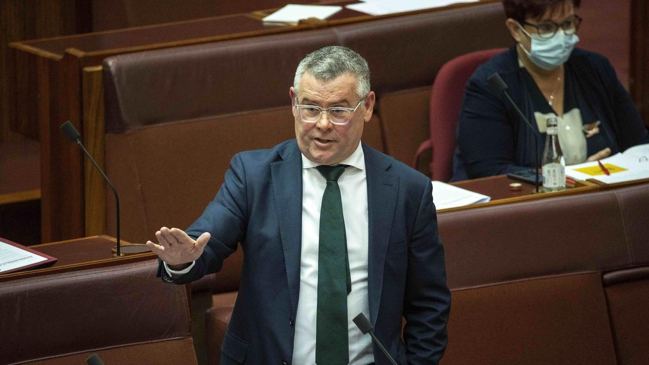 Murray Watt claimed he didn’t mislead the Senate. Picture: NCA NewsWire / Gary Ramage