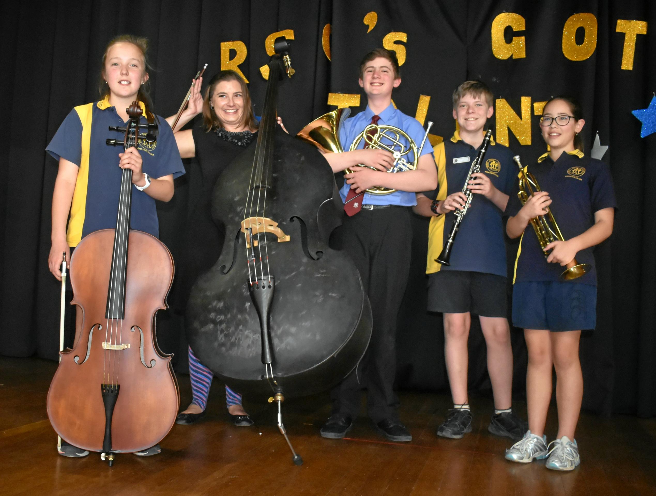 QSO performance with local schools. Picture: Jorja McDonnell