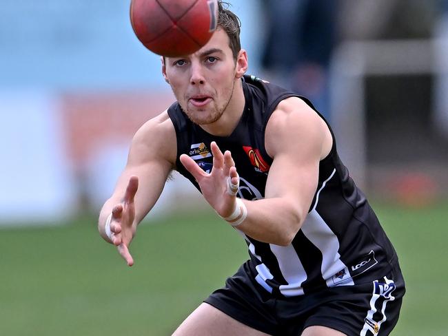 DarleyÃs  Andrew Azzopardi during the BFL football match between Darley and Melton South in Darley, Saturday, July 9, 2022. Picture: Andy Brownbill