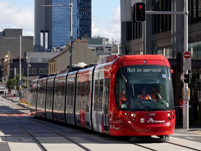 Daytime testing for Parramatta light rail kicked off on May 13, 2024.