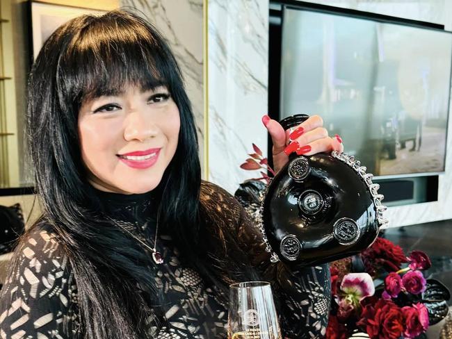 Le Thach, Ben Huyn's wife, attending a private dinner and tasting at Crown Towers Sydney on November 22. Picture - Supplied