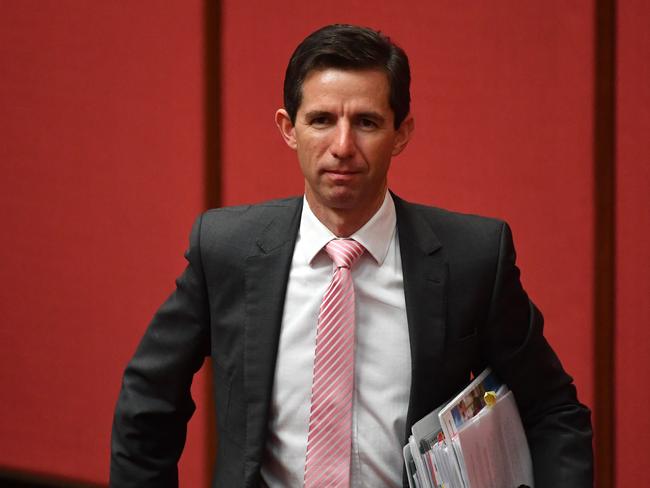 Education Minister Simon Birmingham has secured enough crossbench support to pass the reforms. Picture: AAP