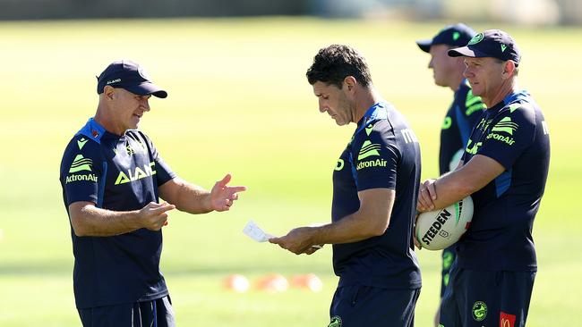 Arthur has put his players on notice after an embarrassing loss to the Dolphins, but was reluctant to declare wholesale team changes were on the way. Picture: Getty Images