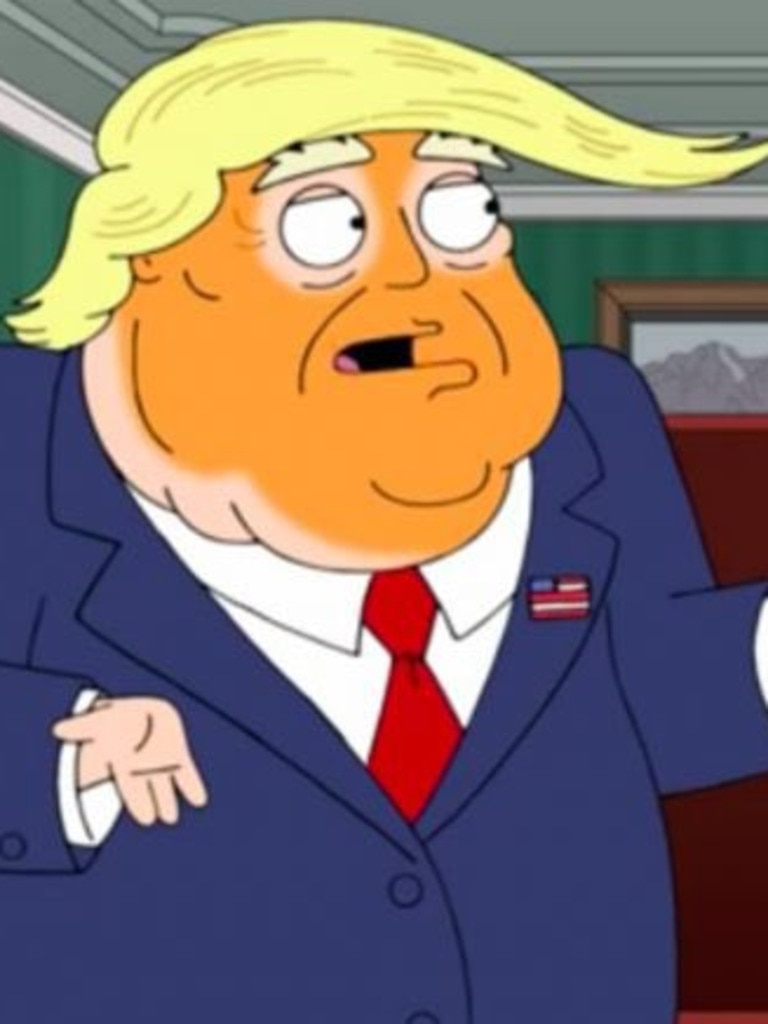 Family Guy: Trump take-down divides fans | news.com.au leading news site