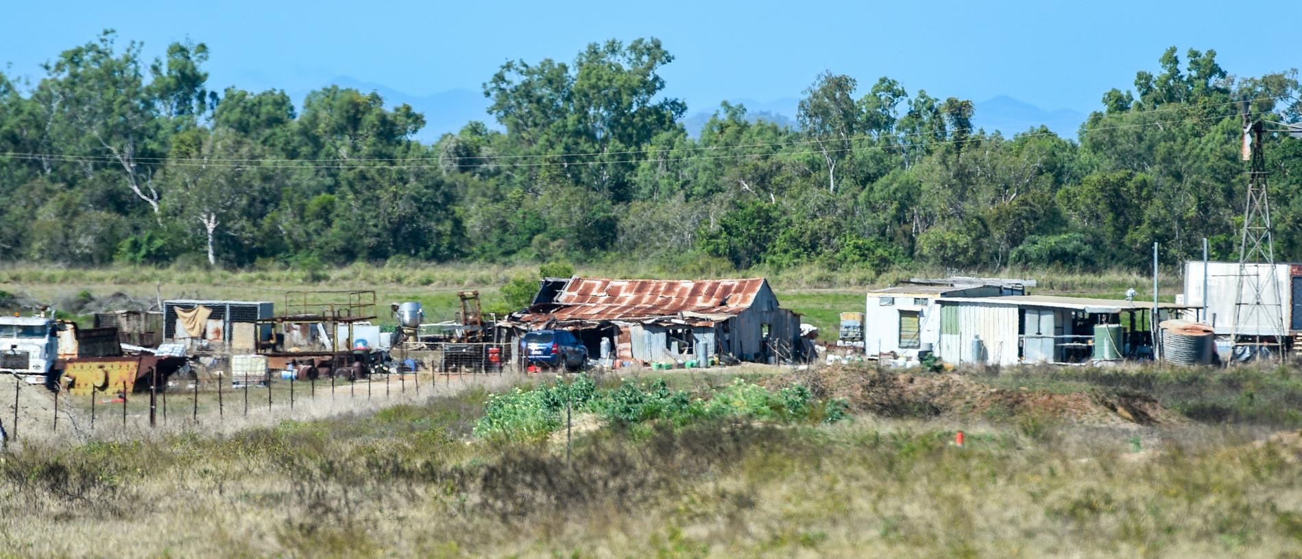 The Bogie property where the alleged triple murder occurred