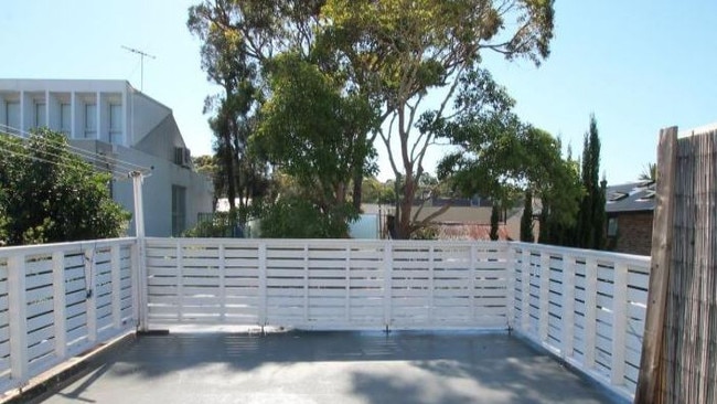 An outdoor area at the rental property in Queens Park. Picture: Supplied