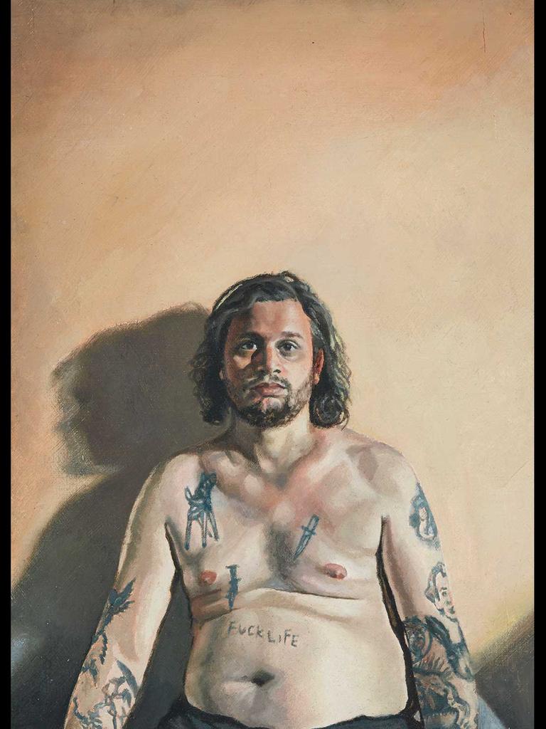 Shannon McCulloch: Ben. <br/>Portrait of artist Benjamin Aitken.