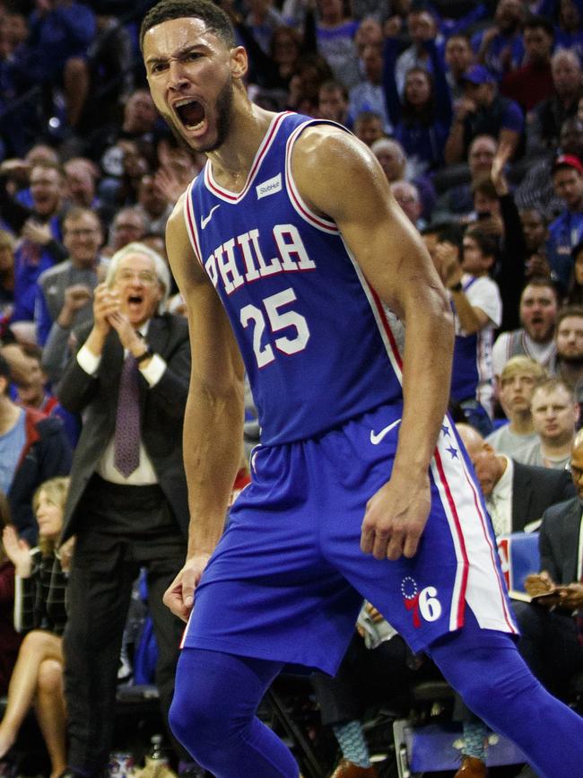 Simmons tipped off his third season with Philadephia today. Picture: AP Photo/Chris Szagola