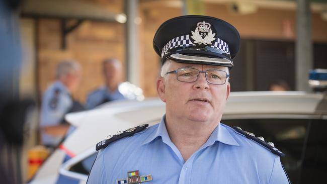 Chief Superintendent Craig Hanlon back in May said: “Late last year we identified there was an increase in people attending the entertainment precincts from Burleigh down to Coolangatta.” Picture: Glenn Campbell