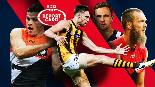 The Round 13 AFL report card.