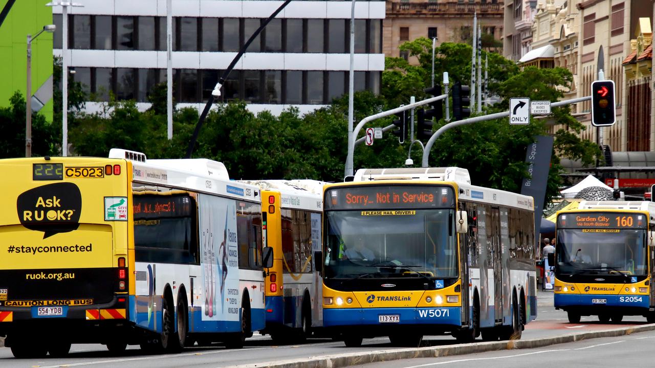 Some Brisbane City buses will operate on new timetables following the review Picture David Clark