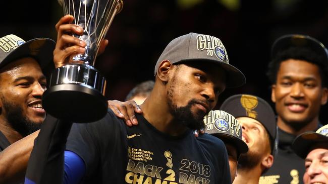 NBA Finals: Kevin Durant addressed winning Finals MVP over Stephen