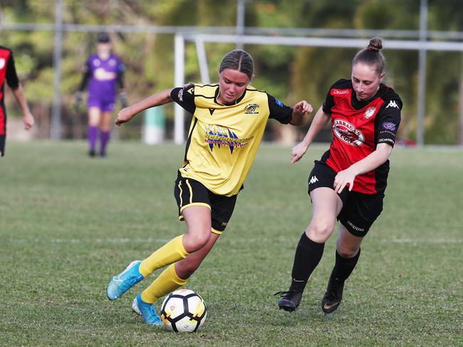 Tigers' Kylie Vecchio. PICTURE: BRENDAN RADKE