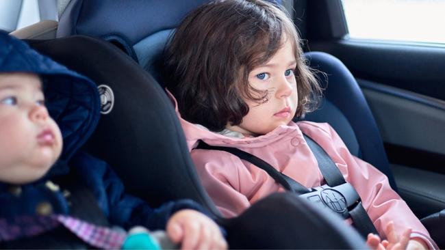 Do you kids tantrum about wearing a seatbelt? Image: iStock