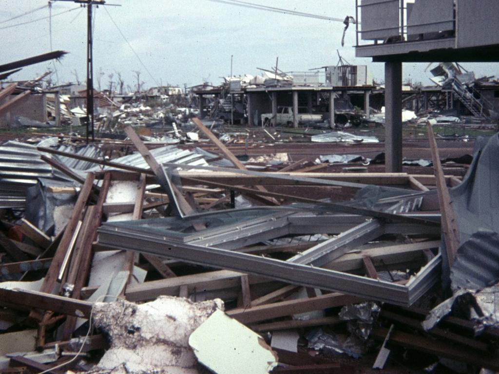 The Causarina area in the wake of the storm. Picture Supplied