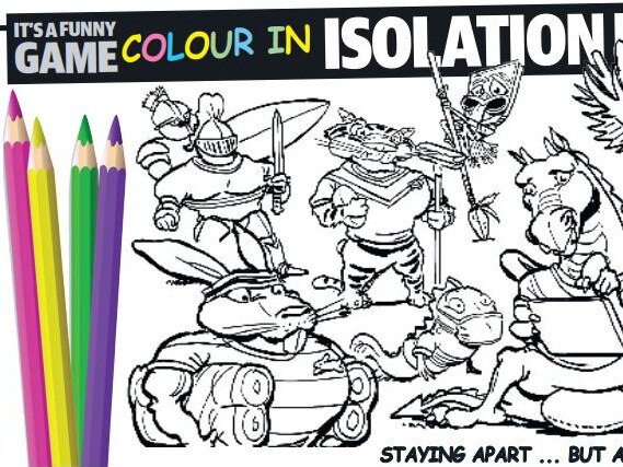 It's a Funny Game: Colour in isolation edition. By Scott 'Boo' Bailey.