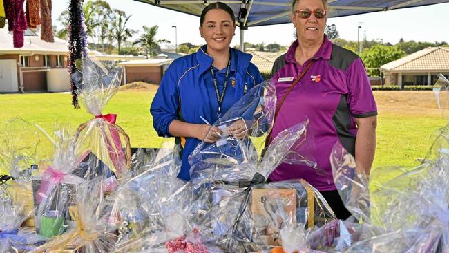 Milford Grange Retirement Village and Aged Care Community 10th anniversary morning tea. Hayley Wakefield and Mary-Ann Taylor. Picture: Cordell Richardson