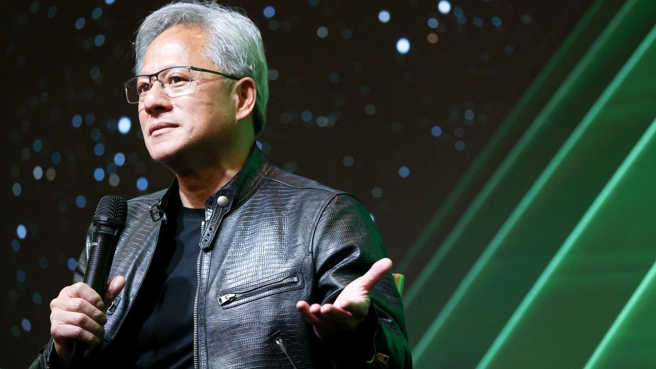 Nvidia founder and CEO Jensen Huang. Picture: I-Hwa Cheng/AFP