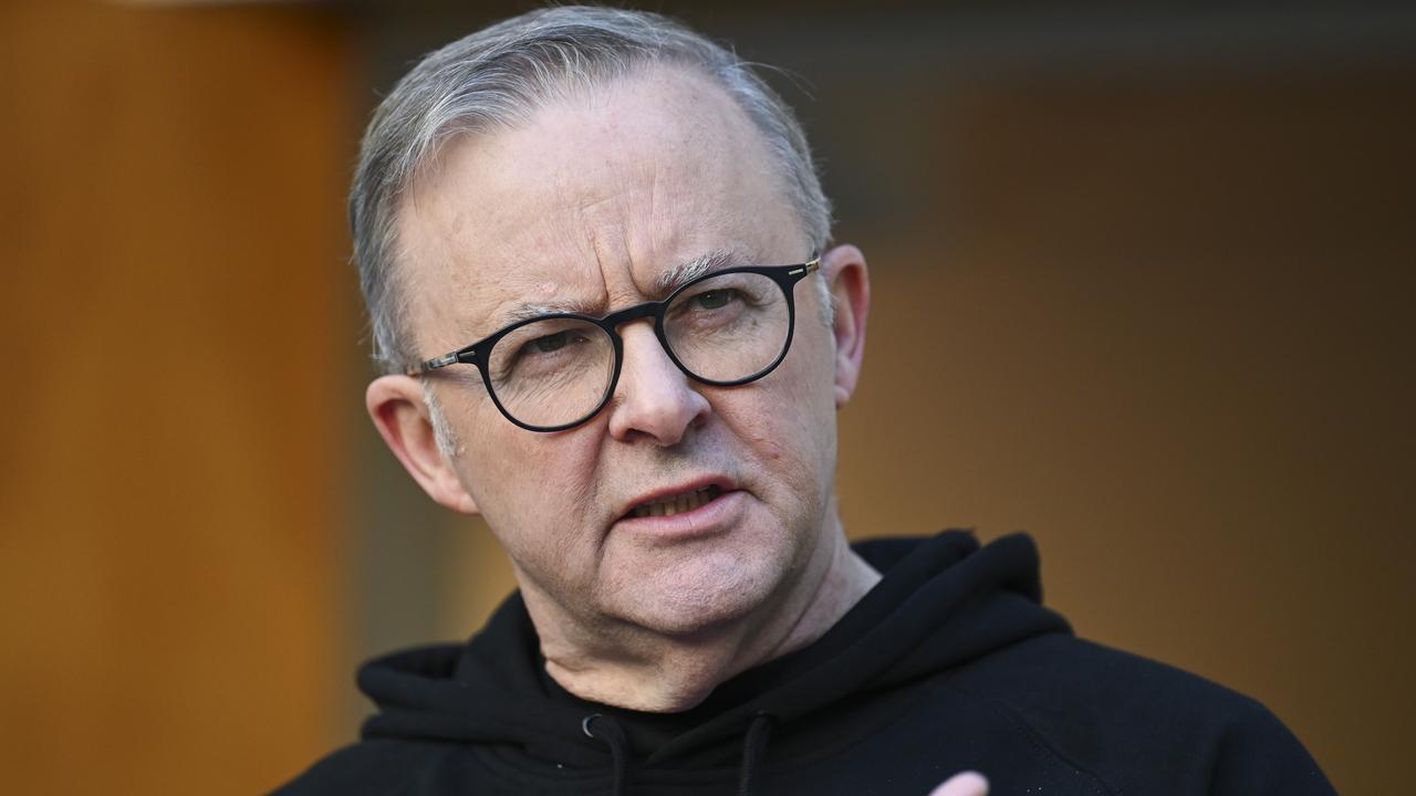 Anthony Albanese has previously deflected questions on the guarantee. Picture: NCA NewsWire / Martin Ollman